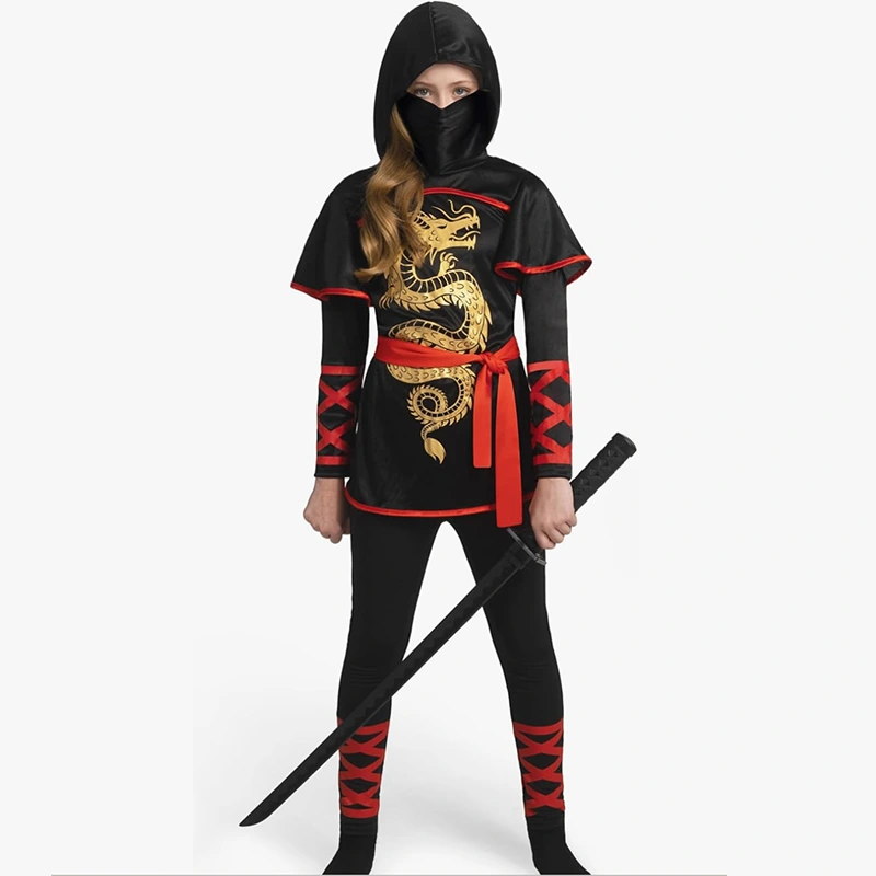 Ninja -Kostüm für Mädchen
