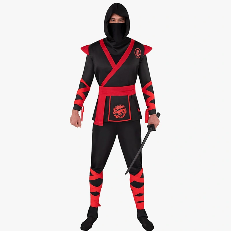 Ninja -Kostüm für den Menschen
